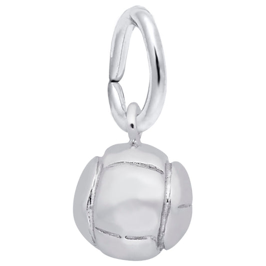 Volleyball Accent Charm for Sports Jewelry - Rembrandt Charms 6349