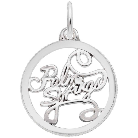 Palm Springs Disc Charm