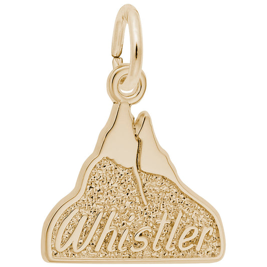 Whistler Mountain Charm - Travel Souvenir from British Columbia 6364