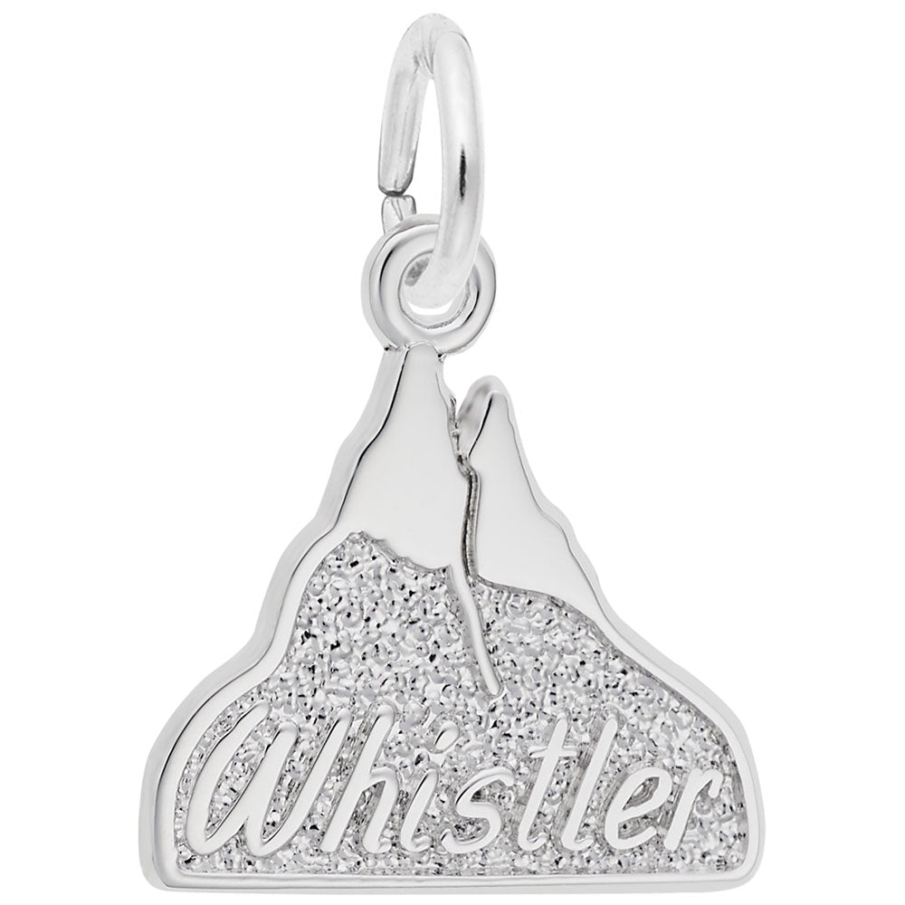 Whistler Mountain Charm - Travel Souvenir from British Columbia 6364