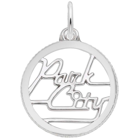 Park City Disc Charm - Unique Travel Souvenir for Utah Lovers 6375