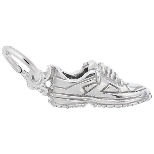 Stylish Tennis Sneaker Charm for Sports Lovers - Rembrandt Charms 6380