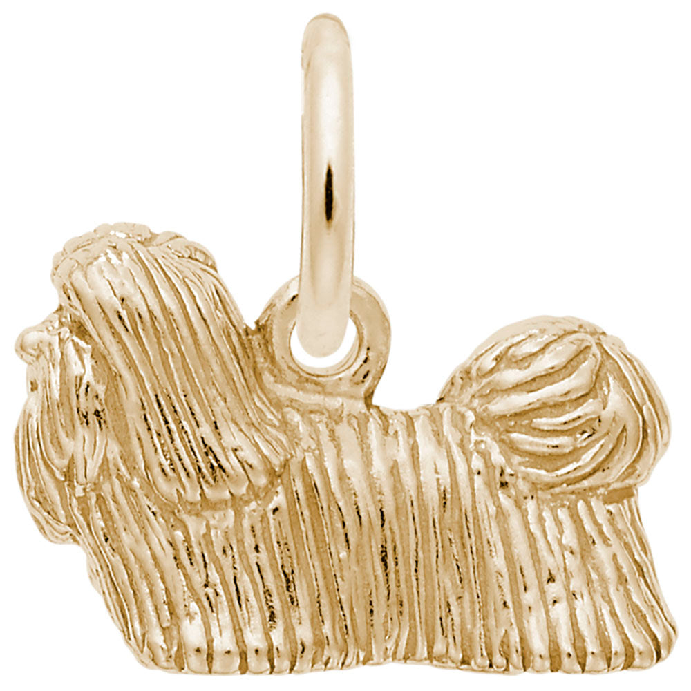 Adorable Shih Tzu Dog Charm - Perfect Gift for Pet Lovers 6393