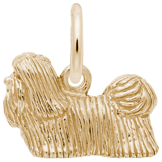 Adorable Shih Tzu Dog Charm - Perfect Gift for Pet Lovers 6393