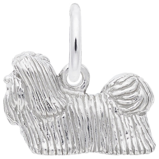 Adorable Shih Tzu Dog Charm - Perfect Gift for Pet Lovers 6393