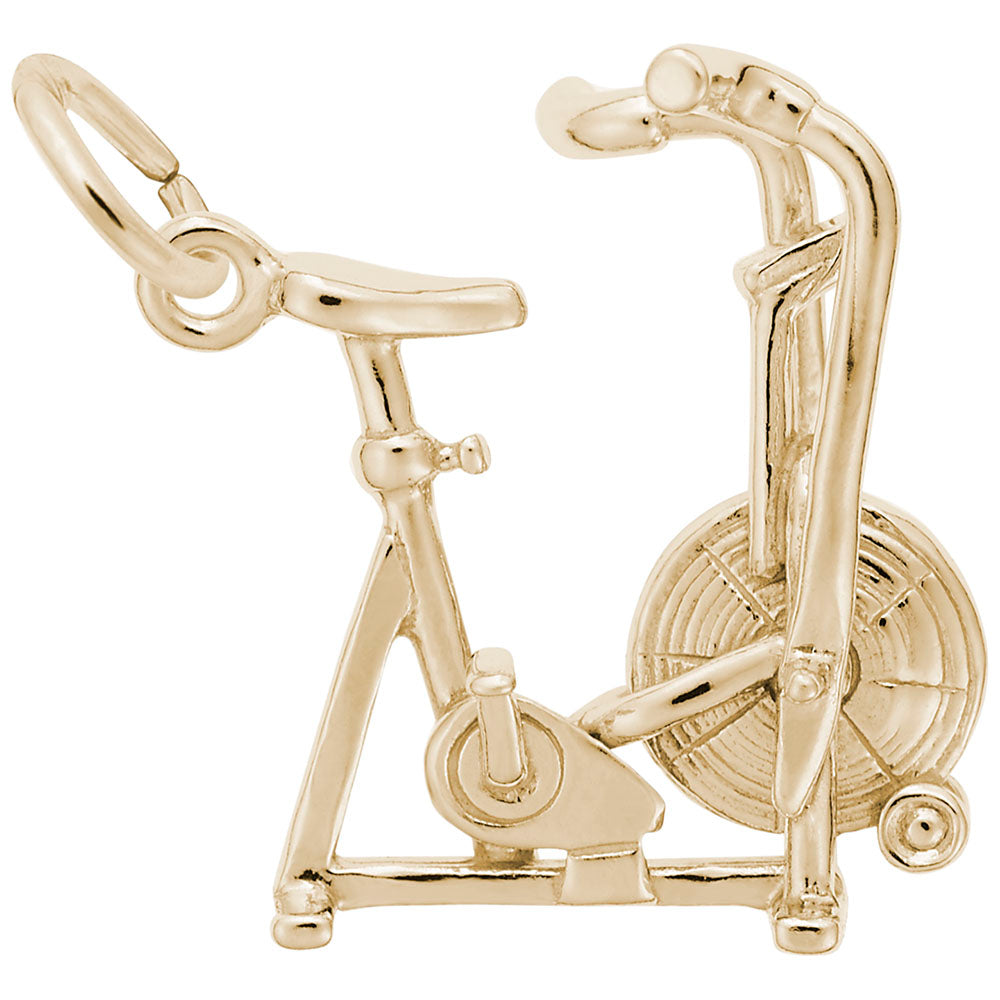 Exercise Bike Charm for Biking Enthusiasts - Rembrandt Charms 6395