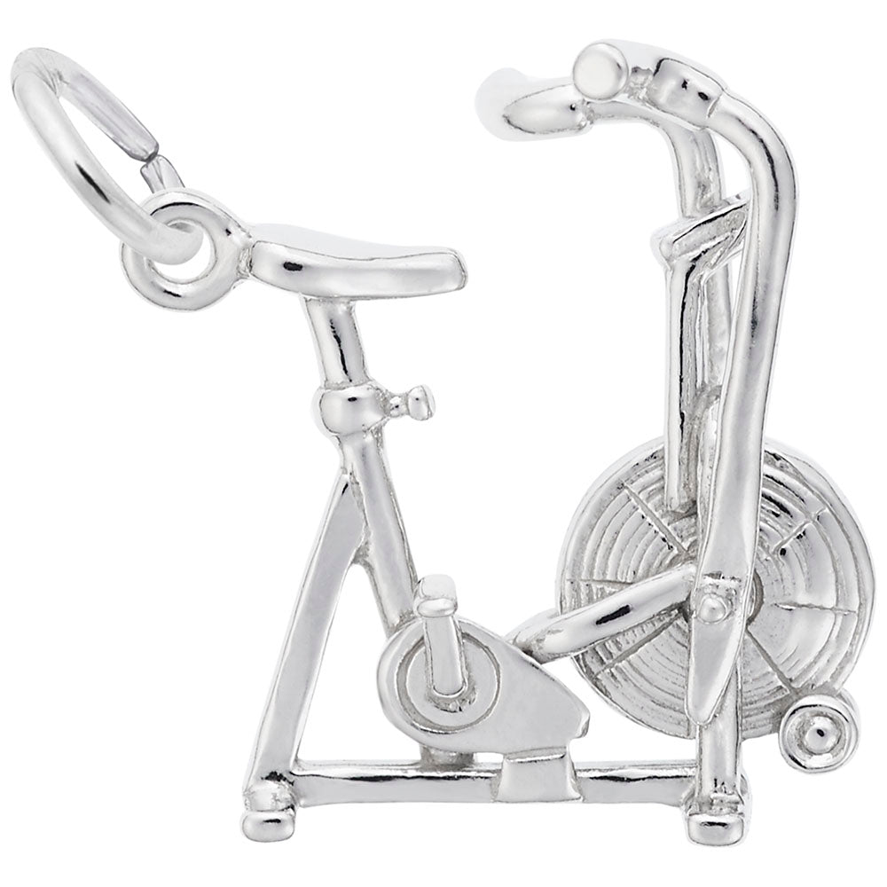 Exercise Bike Charm for Biking Enthusiasts - Rembrandt Charms 6395