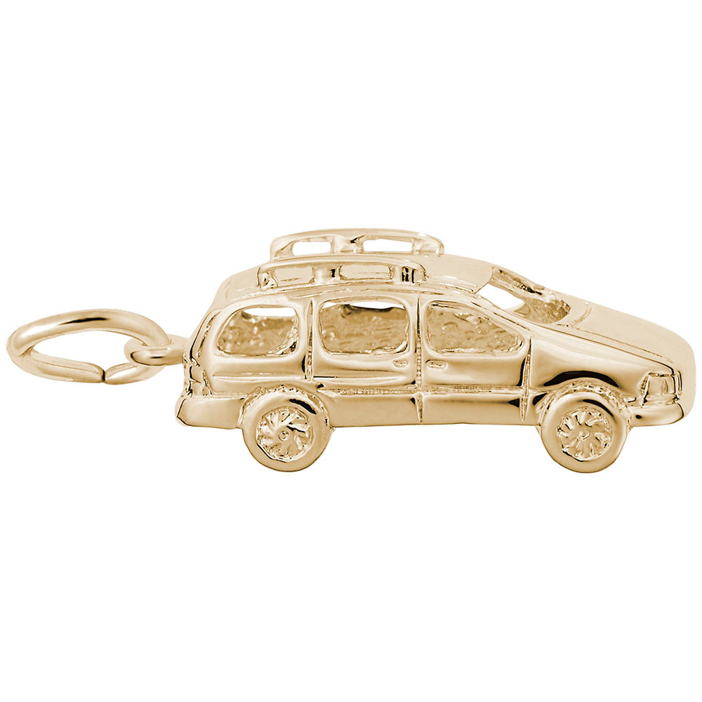 Mini Van Charm for Travel Lovers - Perfect Souvenir Keepsake 6397