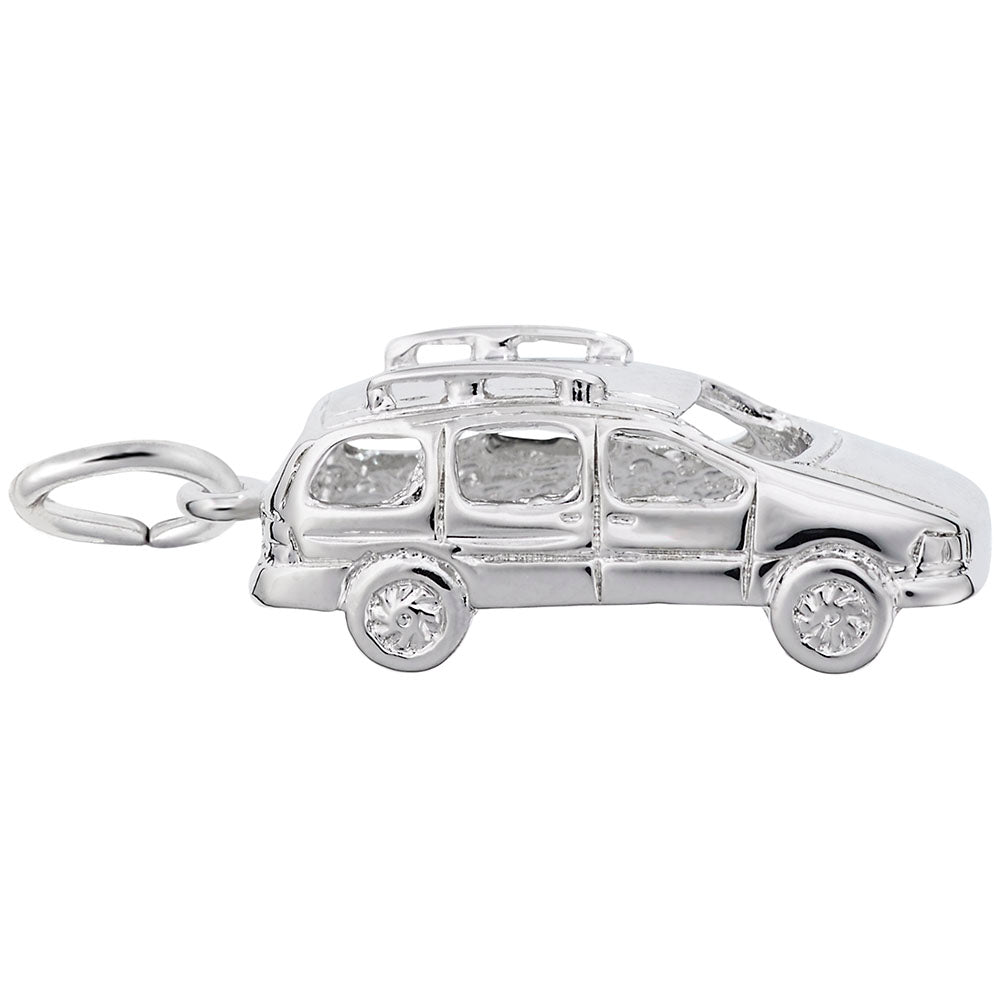 Mini Van Charm for Travel Lovers - Perfect Souvenir Keepsake 6397