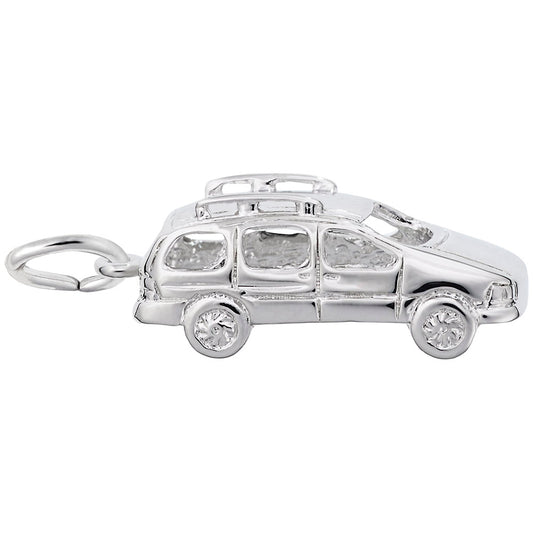Mini Van Charm for Travel Lovers - Perfect Souvenir Keepsake 6397
