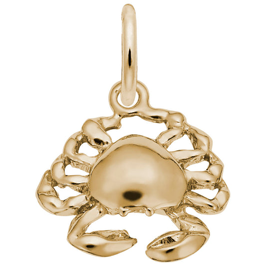 Small Crab Charm - Nautical Sea Life Jewelry for Ocean Lovers 6399