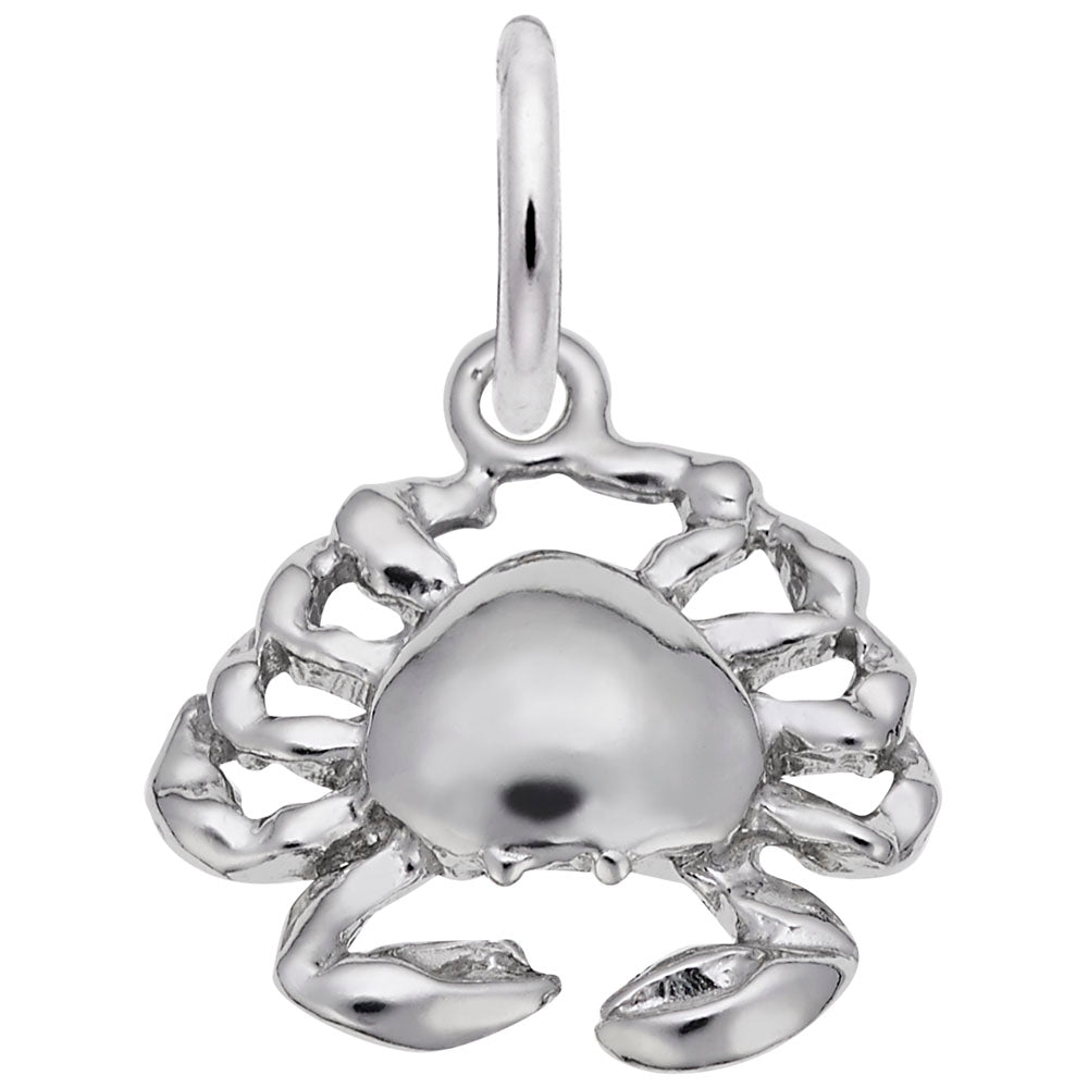 Small Crab Charm - Nautical Sea Life Jewelry for Ocean Lovers 6399