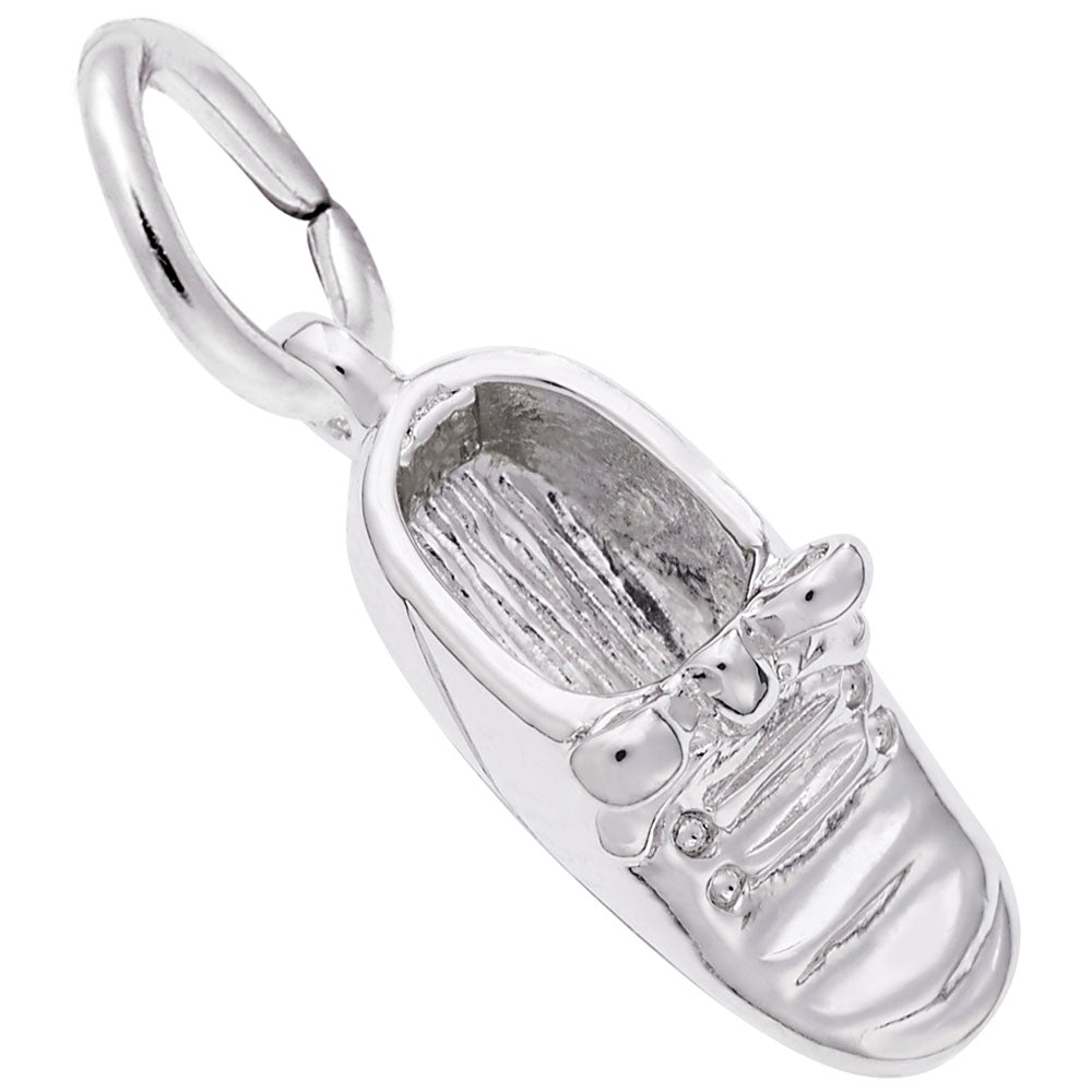 Adorable Baby Shoe with Bow Charm for Family & Friendship Gifts 6522