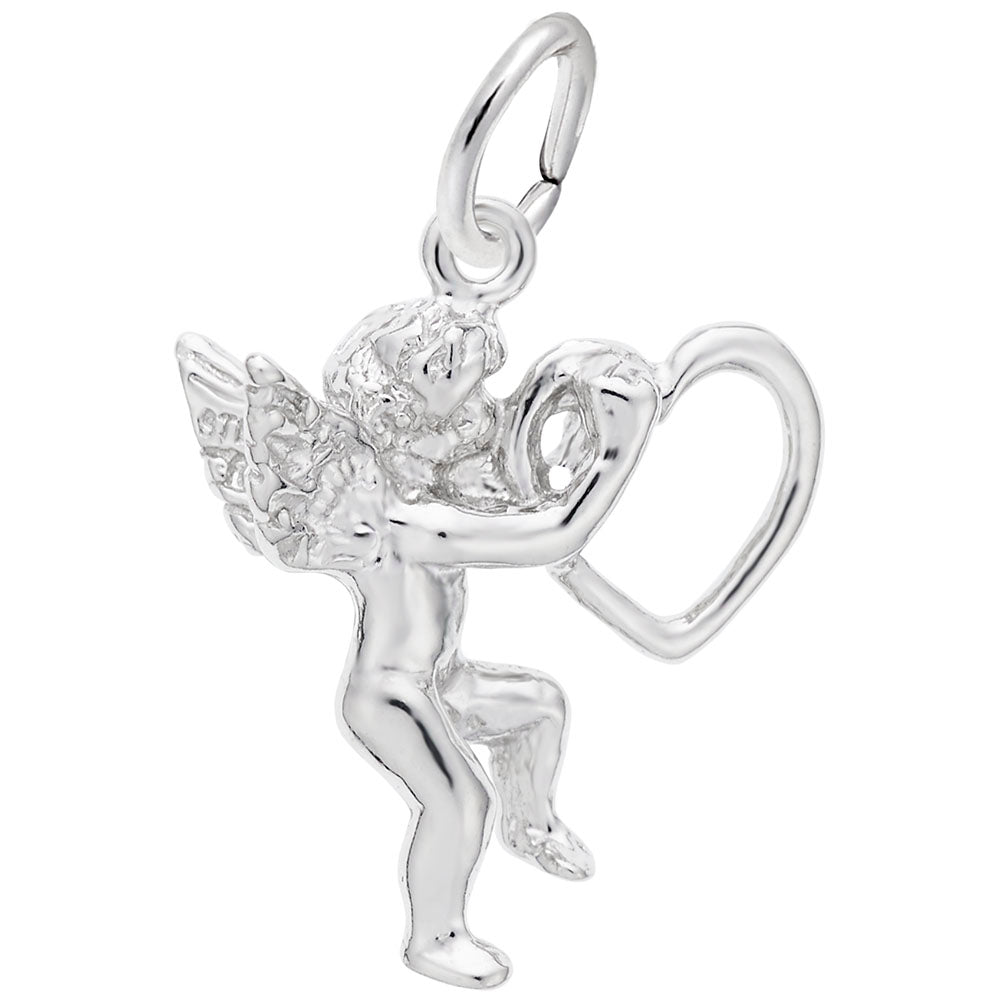 Love Angel Charm for Sympathy - Heartfelt Remembrance Gift 6537