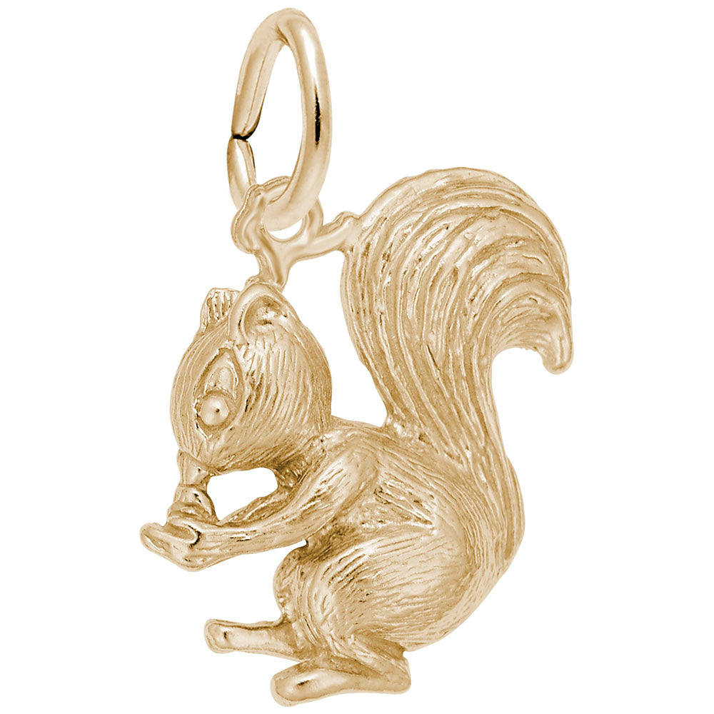 Charming Squirrel Pendant for Fall - Nature-Inspired Jewelry 6538