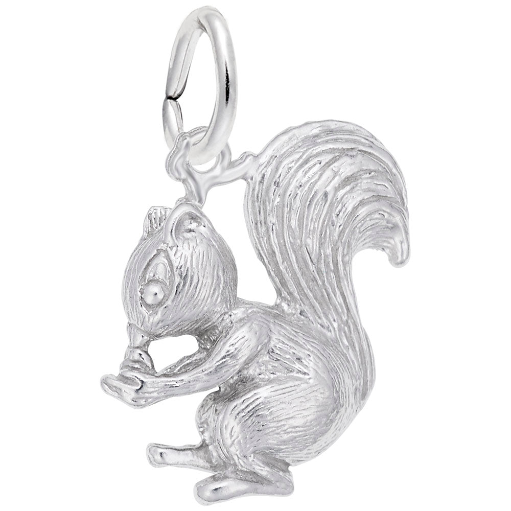 Charming Squirrel Pendant for Fall - Nature-Inspired Jewelry 6538