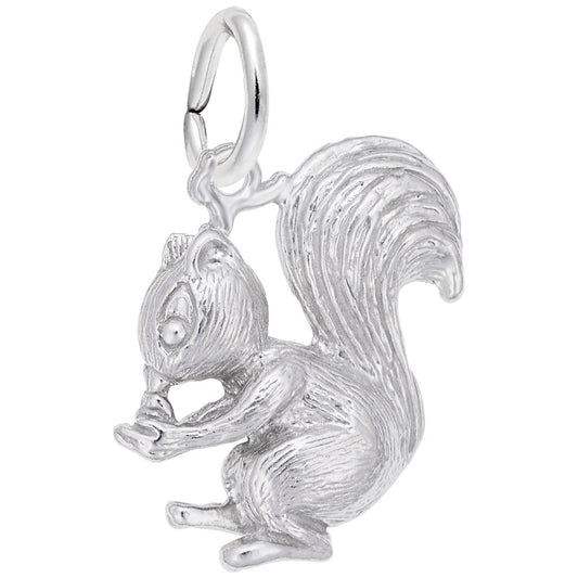 Charming Squirrel Pendant for Fall - Nature-Inspired Jewelry 6538