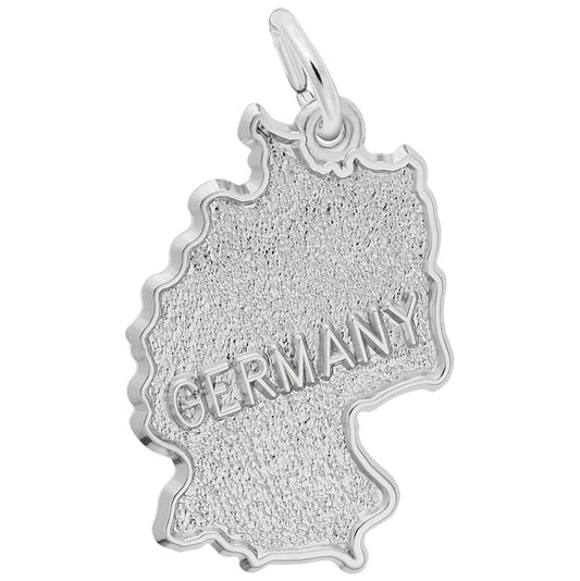 Germany Map Charm - Travel Souvenir Jewelry for Adventurers 6549