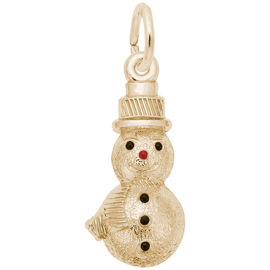 Charming Snowman Pendant - Winter-Themed Jewelry for All Occasions 6552