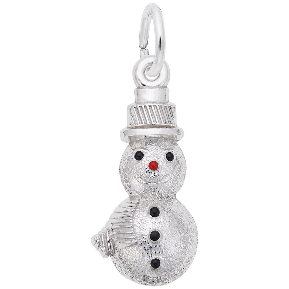 Charming Snowman Pendant - Winter-Themed Jewelry for All Occasions 6552