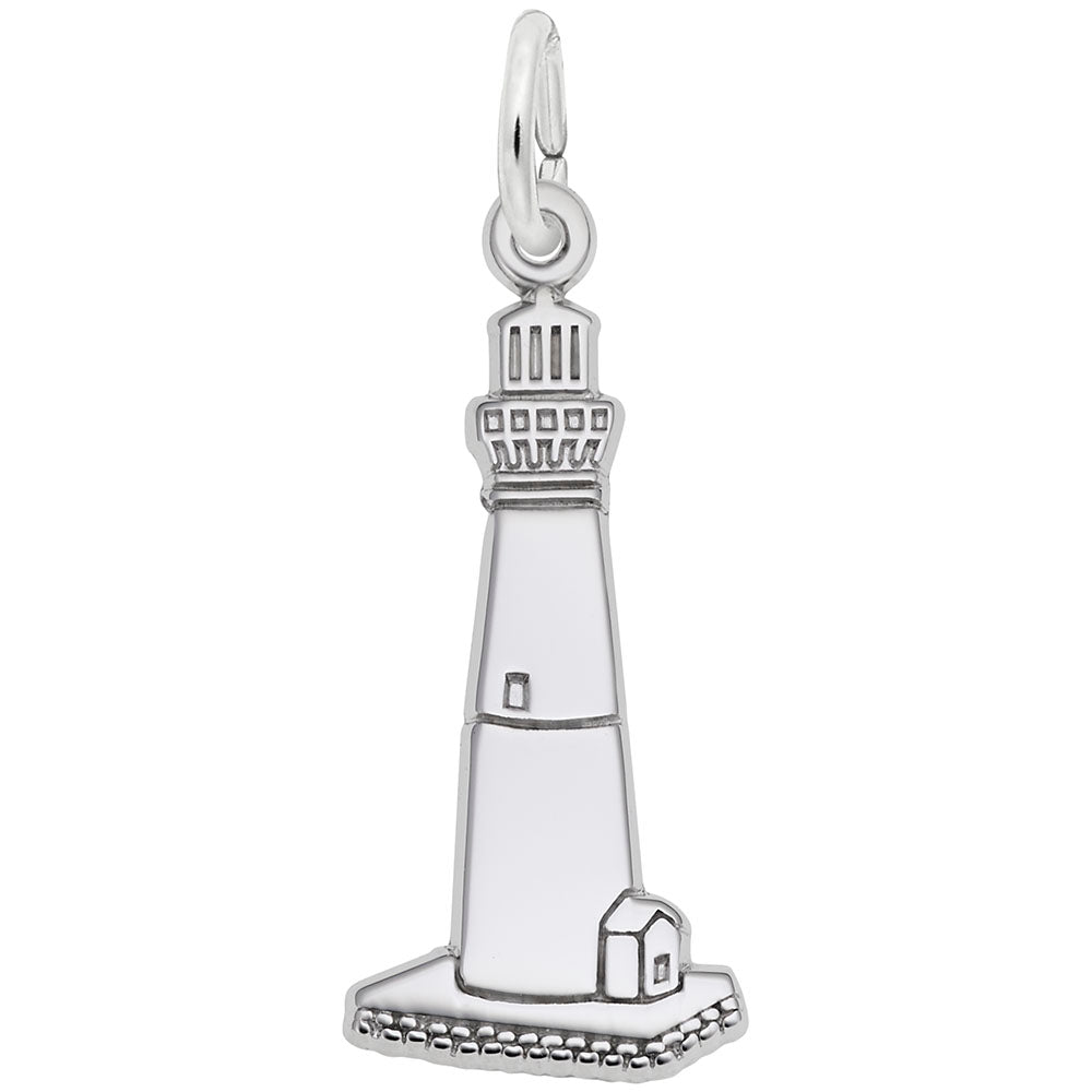 Barnegat Lighthouse Charm - Nautical Jewelry for Ocean Lovers 6568