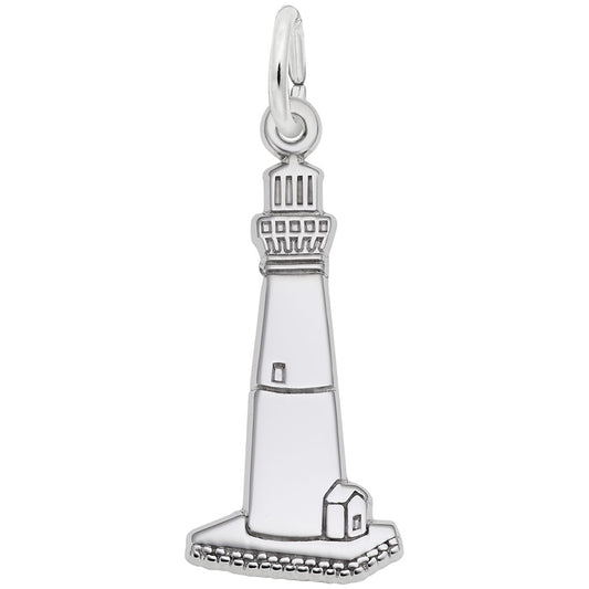 Barnegat Lighthouse Charm - Nautical Jewelry for Ocean Lovers 6568