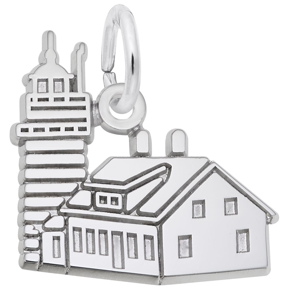 Quoddy Head Lighthouse Charm - Nautical Jewelry for Adventurers 6570