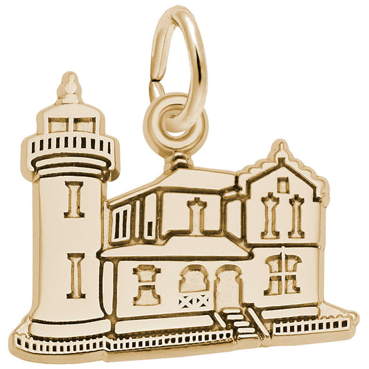 Admiralty WA Lighthouse Charm - Nautical Jewelry for Ocean Lovers 6571