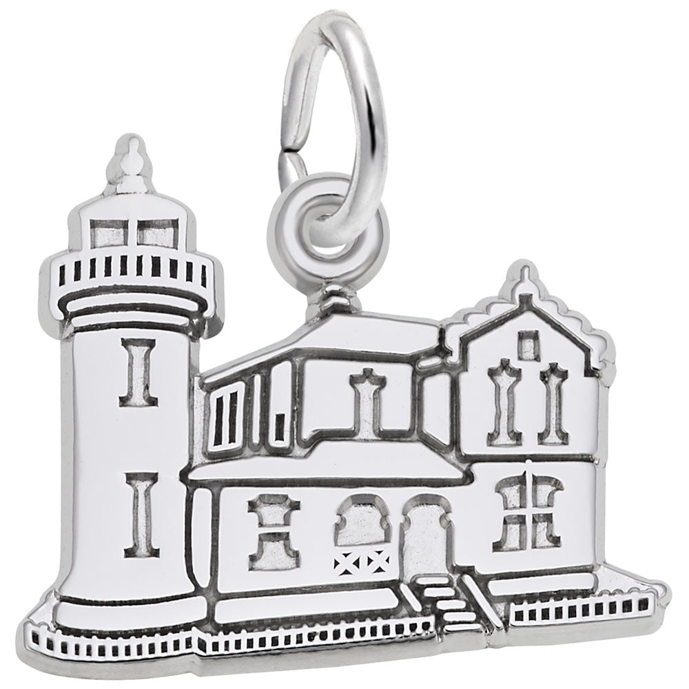 Admiralty WA Lighthouse Charm - Nautical Jewelry for Ocean Lovers 6571