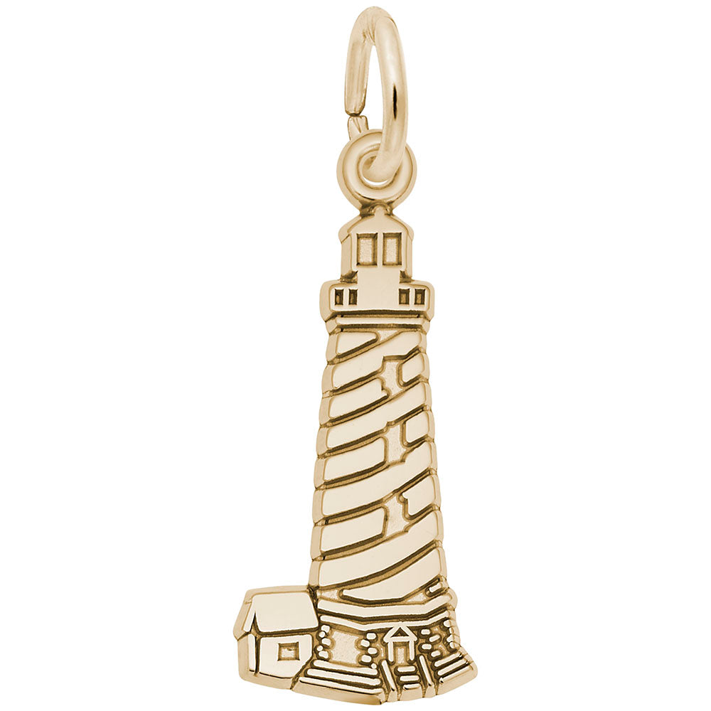Cape Hatteras NC Lighthouse Charm - Nautical Jewelry Accessory 6574