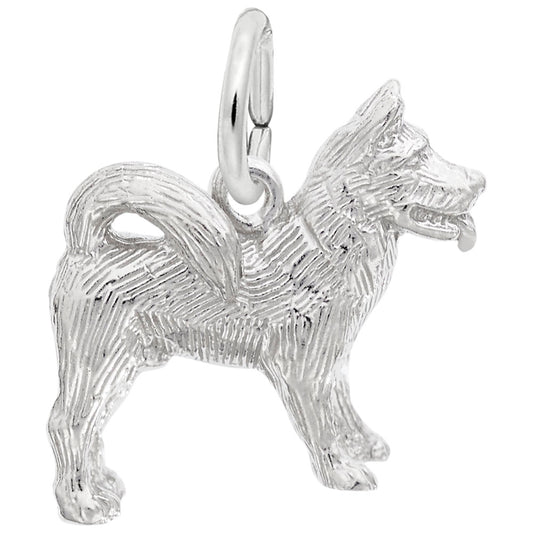 Akita Dog Charm - Handcrafted Pet Jewelry for Dog Lovers 6590