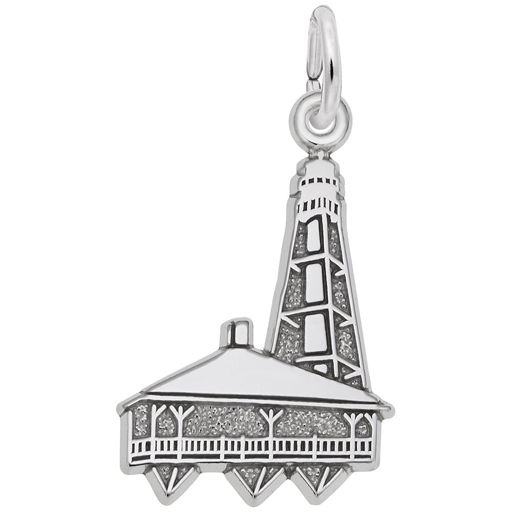 Sanibel FL Lighthouse Charm - Nautical Jewelry for Ocean Lovers 6593
