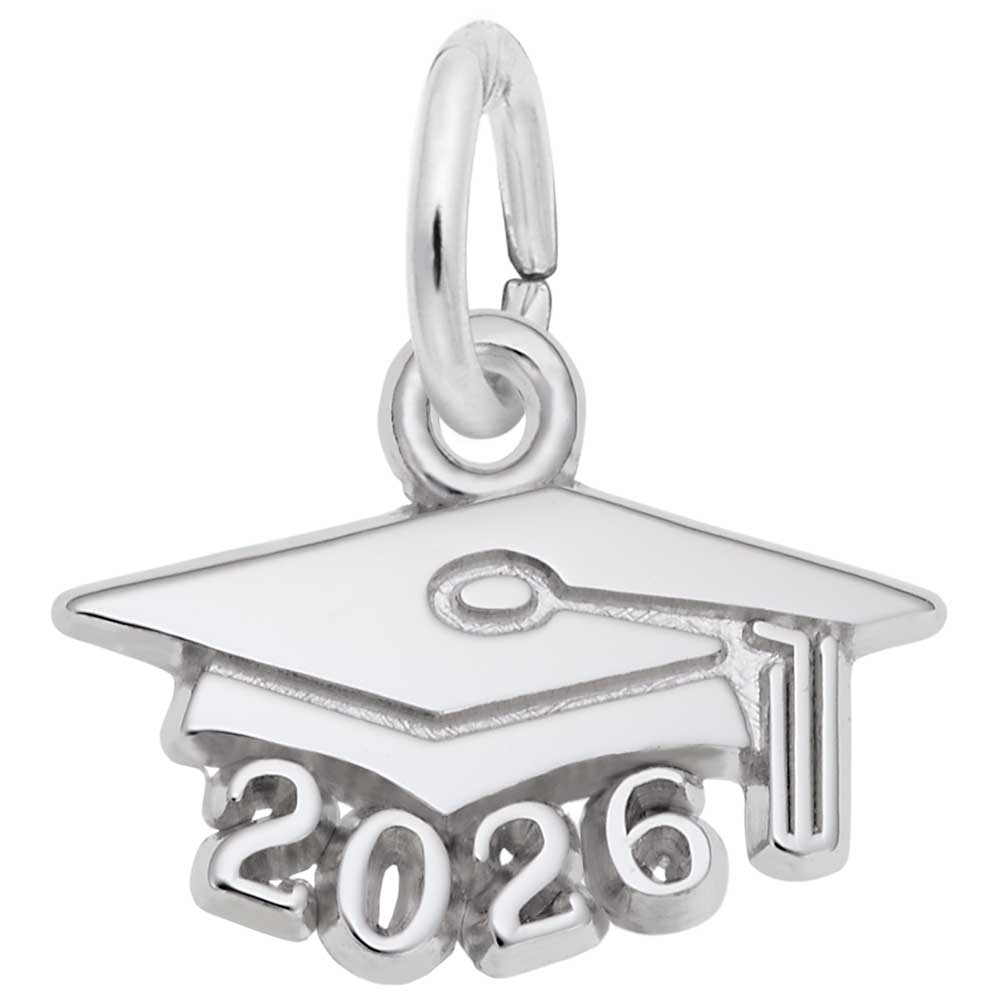 2026 Graduation Cap Charm - Celebrate Your Achievement in Style 6756