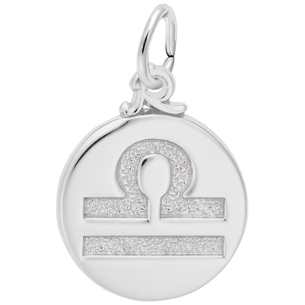 Libra Zodiac Charm - Symbol of Balance & Harmony for Jewelry 6769