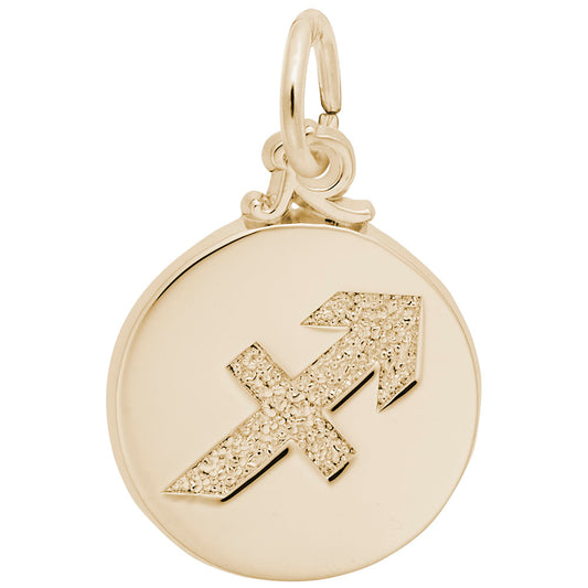 Astrological Sagittarius Sky Charm - Zodiac Symbol Jewelry 6771