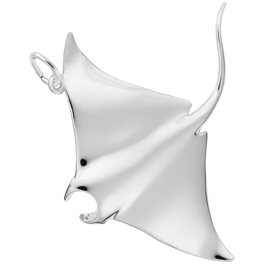Elegant Manta Ray Charm for Nautical Jewelry Lovers - Rembrandt 6786