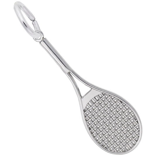Oversized Tennis Racquet Charm - Perfect for Sports Lovers 7707