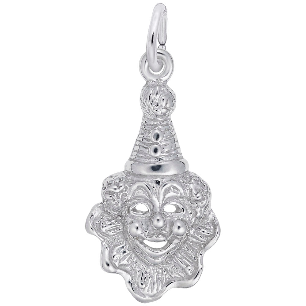 Charming Clown Face Pendant - Joyful Laughter Love Charm 7752