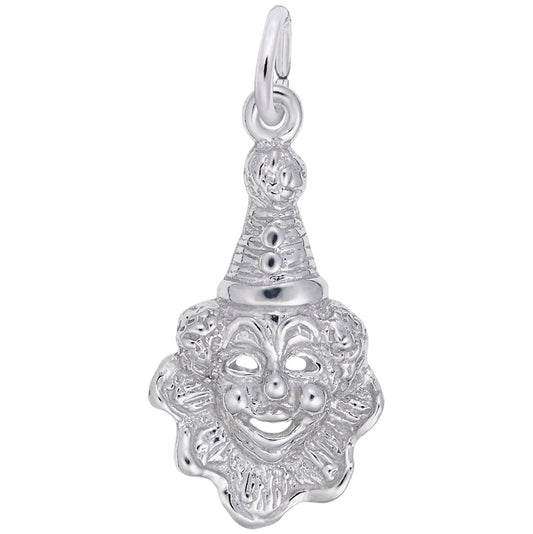 Charming Clown Face Pendant - Joyful Laughter Love Charm 7752