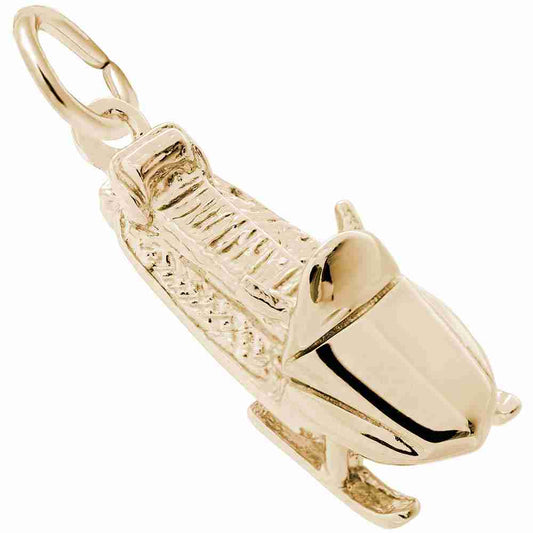 New Snowmobile Charm for Winter Jewelry - Rembrandt Charms 7756