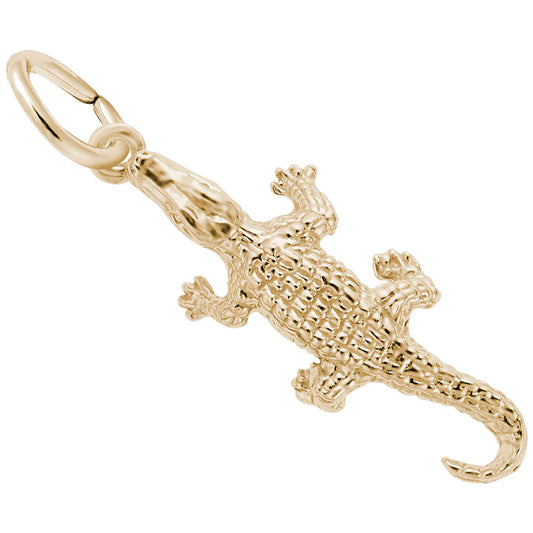 Alligator Charm - Unique Nautical Sea Life Jewelry Accessory 7757