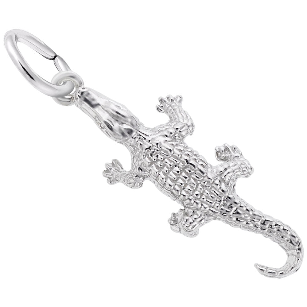 Alligator Charm - Unique Nautical Sea Life Jewelry Accessory 7757