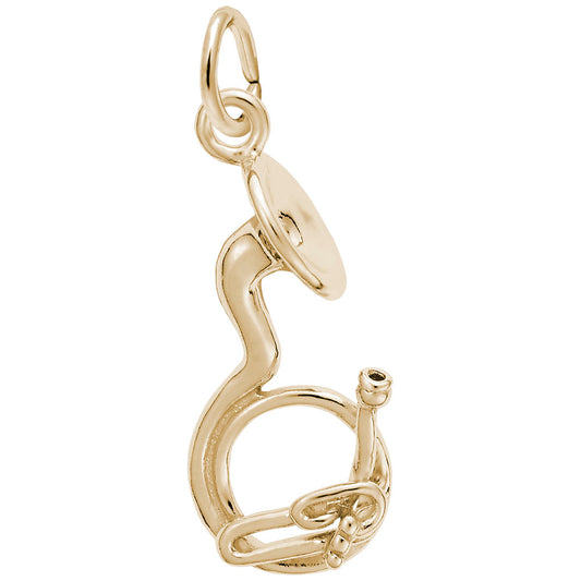Elegant Tuba Charm for Music Lovers - Perfect Gift for Musicians 7779