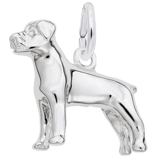 Rottweiler Dog Charm