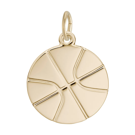 Flat Basketball Charm