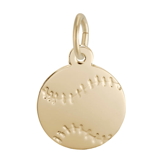 Flat Baseball Charm
