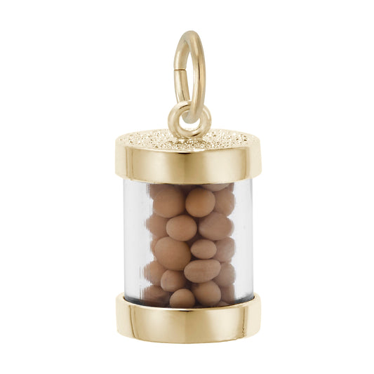 Mustard Seeds Capsule Charm