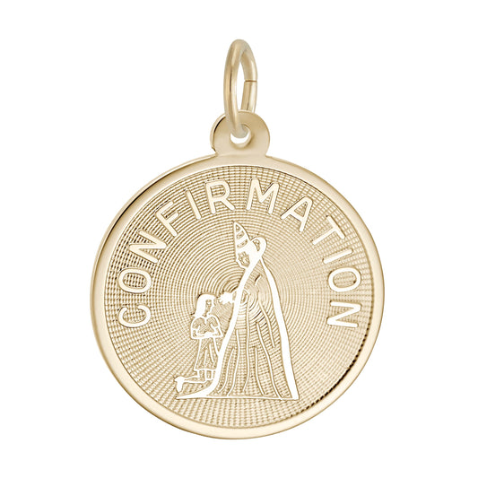 Confirmation Disc Charm
