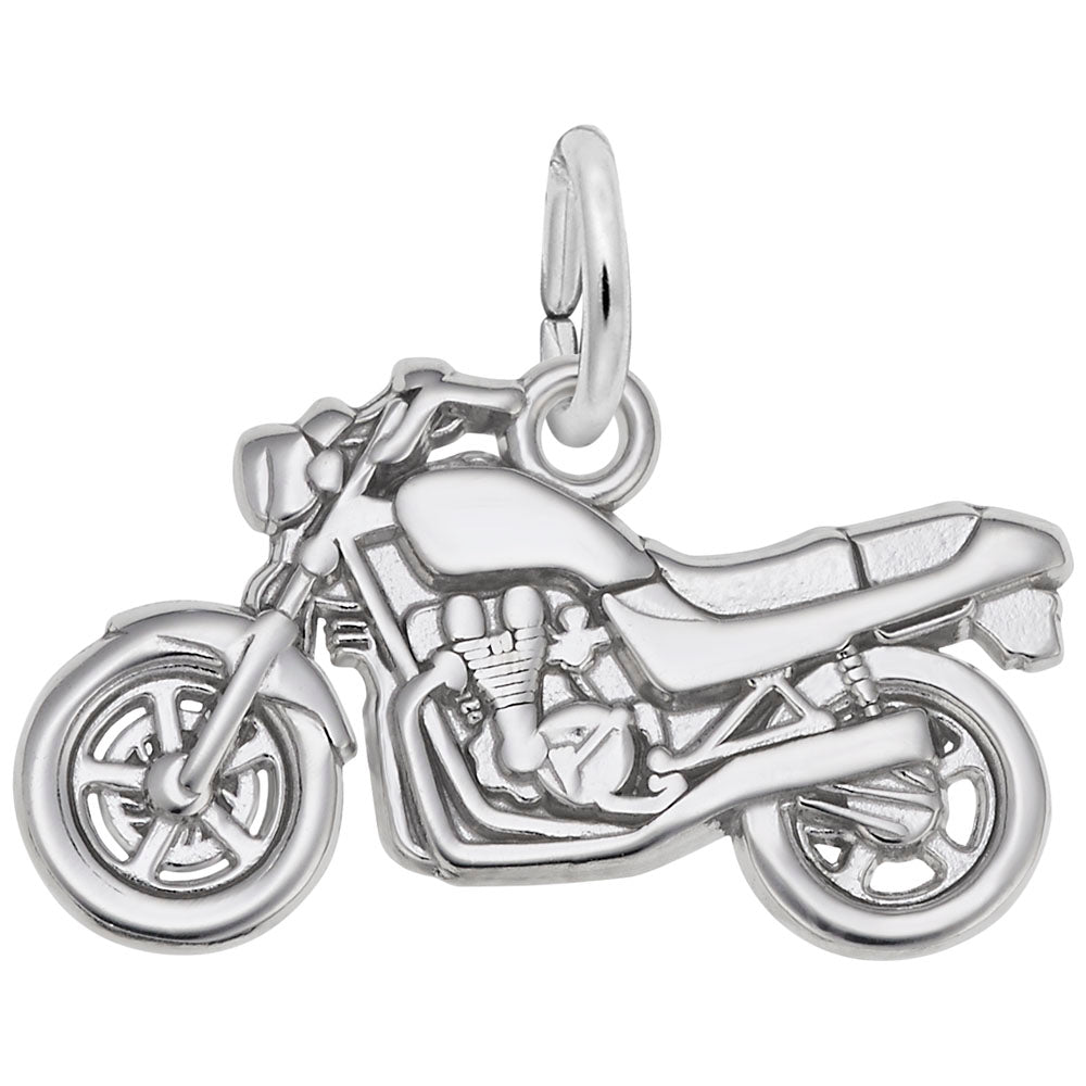Motorcycle Charm for Bracelets - Perfect Gift for Bikers 7828