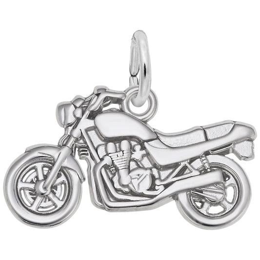 Motorcycle Charm for Bracelets - Perfect Gift for Bikers 7828